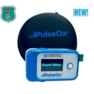iPulseOx Finger Cellular Connected Check Pulse Oxygen Oximeter Smart Meter. NEW!